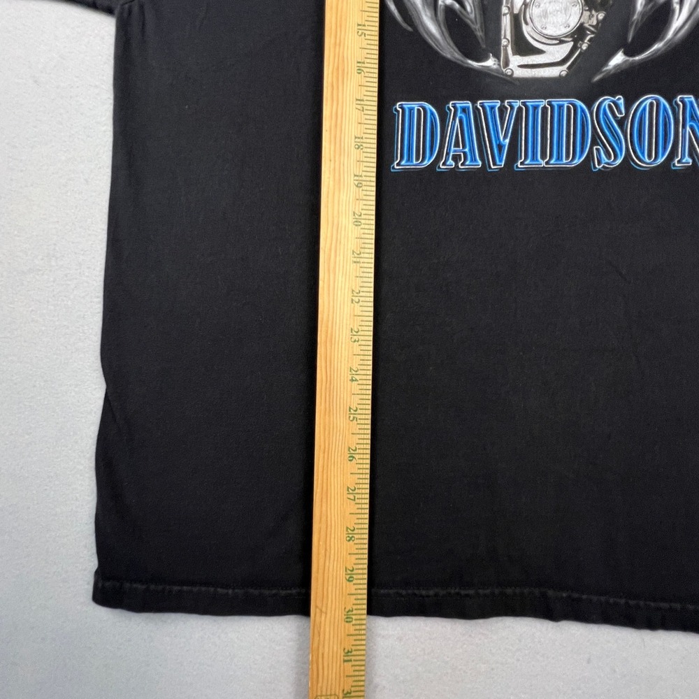 Harley-Davidson T-Shirt Mens XL Black Crossroads Wilkesboro NC Biker Graphic Tee - Picture 8 of 11